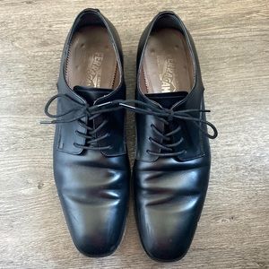 Men’s black Ferragamo Shoes *size 10*